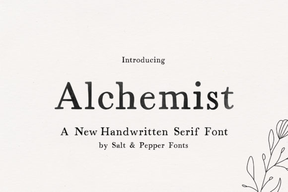 Alchemist Font for Web Design