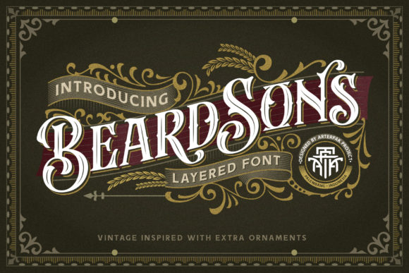 Beardsons Font for Business Branding