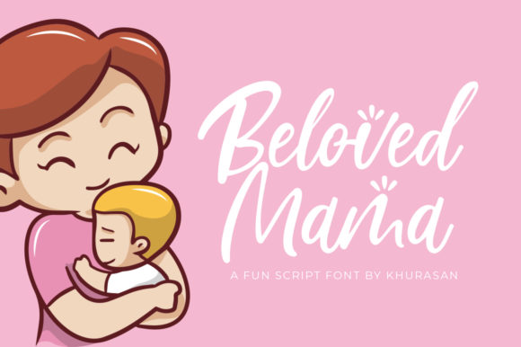 Beloved Mama Font for Elegant Branding
