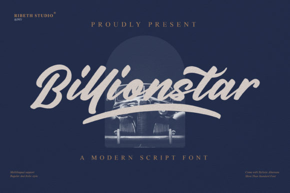 Billionstar Font: Free Download