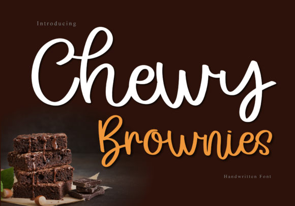 Chewy Brownies Font for Creative Projects