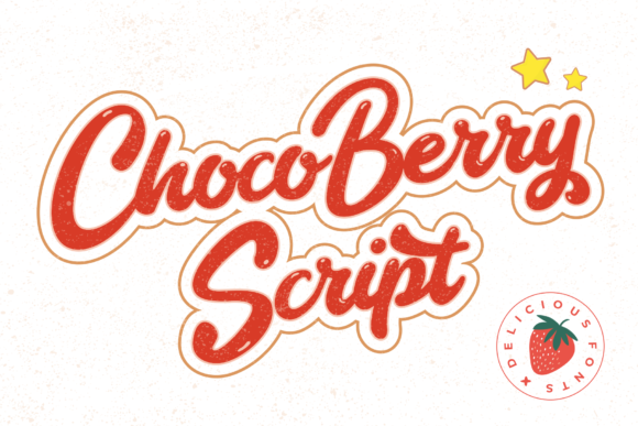 Choco Berry Font for Creative Projects
