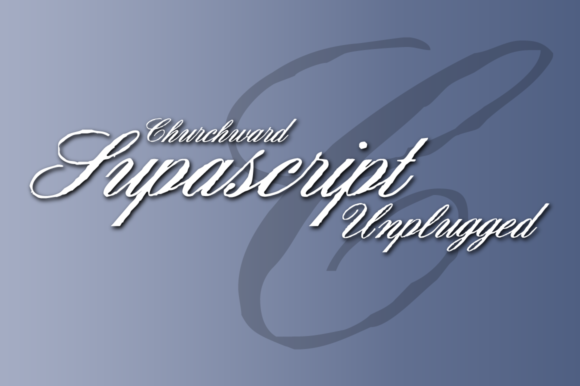 Churchward Supascript: Elegant Font for Business Branding