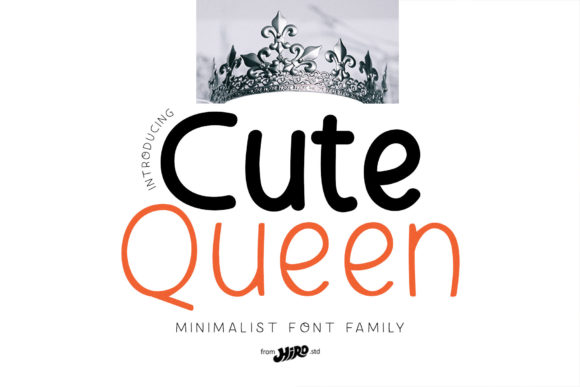 Cute Queen Font for Web Design