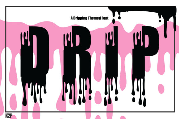 Dripx Font: Bold & Unique Design