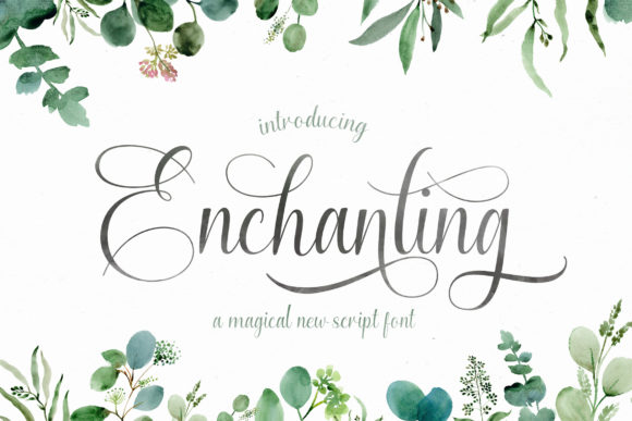 Enchanting Script Font for Modern Branding and Visual Campaigns
