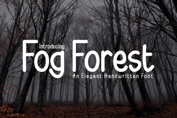 Fog Forest Font for Creative Campaigns