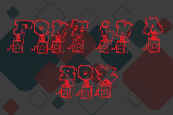 Font in a Box: A Creative Display Font