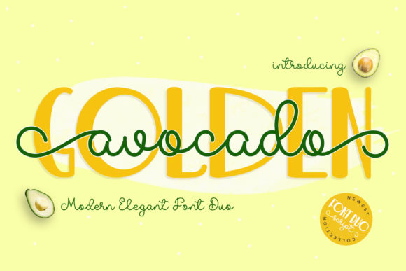 Golden Avocado Font Review