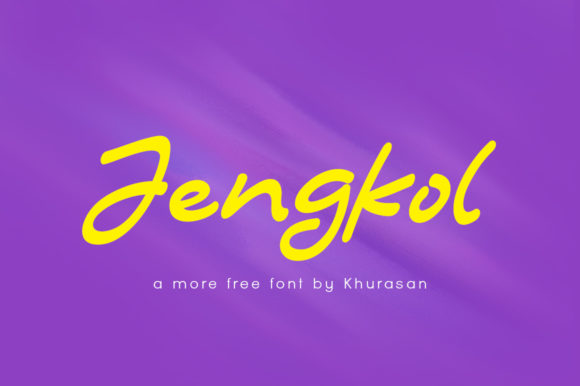 Jengkol Font for Stylish Design