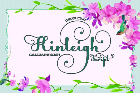 Kinleigh Font for Creative Projects