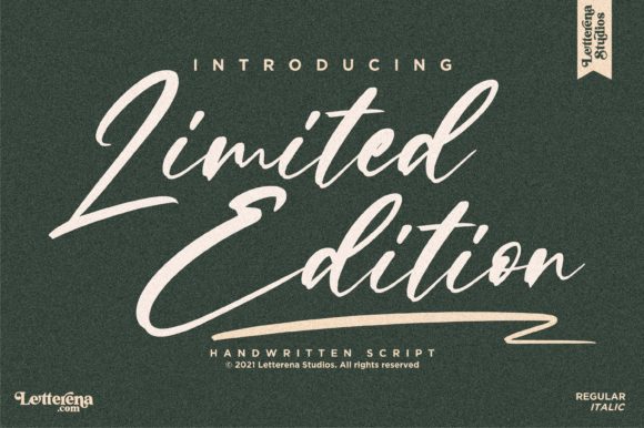 Limit Edition Font for Web Design