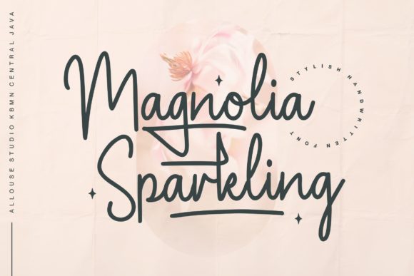 Magnolia Sparkling: A Font for Elegant Branding