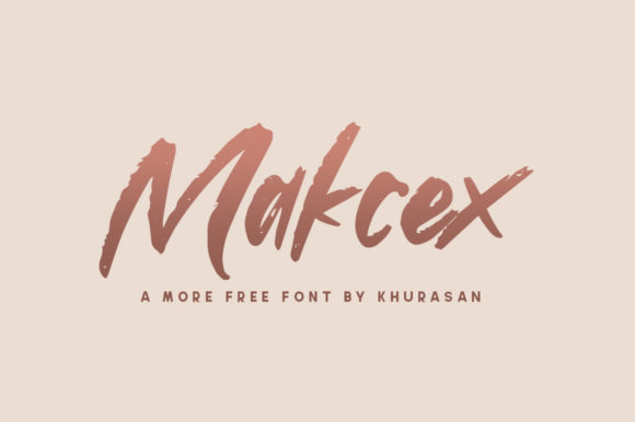 Makcex Font for Creative Makers