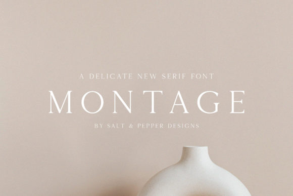 Montage Font Adds Luxury to Campaign Design