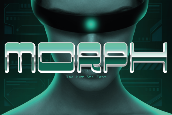 Morph Font: Futuristic Display Type