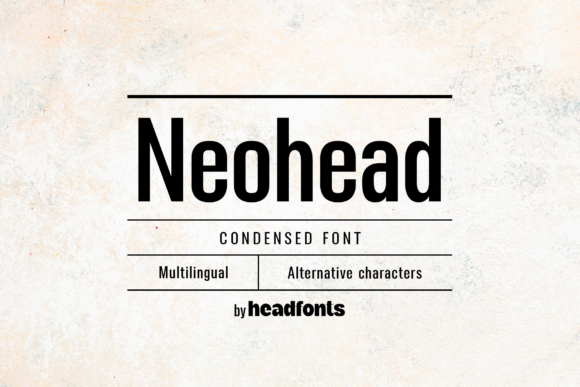 Neohead: A Modern Sans Serif for Elegant Design