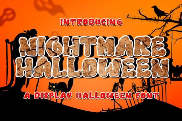 Nightmare Halloween Font for Creative Projects