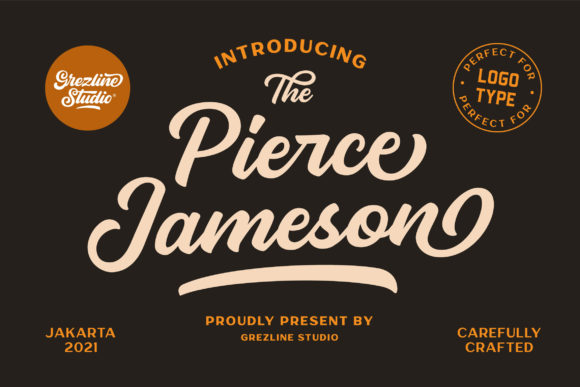 Pierce Jameson Font for Creative Campaigns