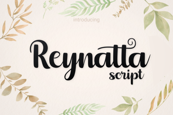 Reynatta Font: Elegant Script for Creative Projects
