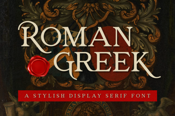 Roman Greek Font for Elegant Design