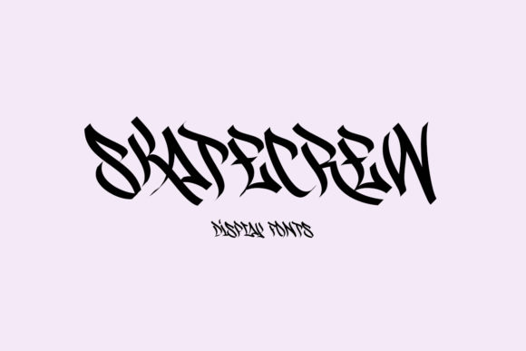 Skatecrew: A Wildstyle Font for Bold Campaigns