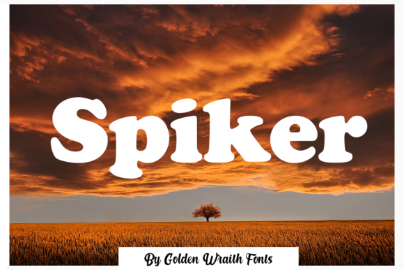 Spiker Font for Creative Projects