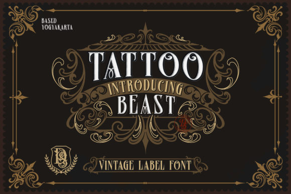 Tattoo Beast Font for Creative Projects